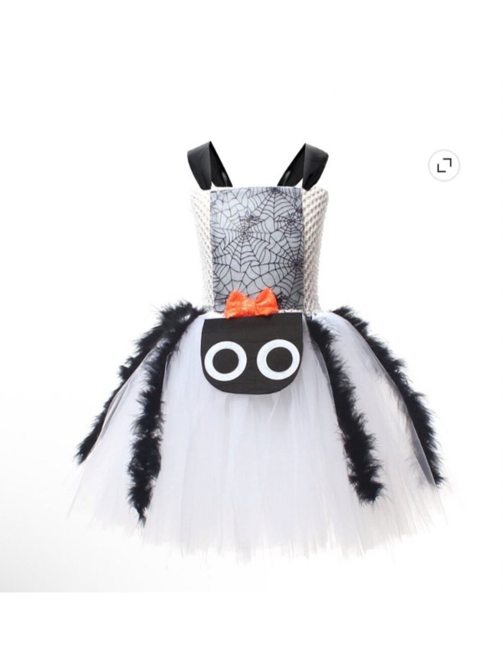 Halloween Witch Tutu Costume Size 8-9 yrs
